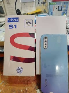 vivo S1 (8Gb/256Gb) ram full new with box and charger pTa proved