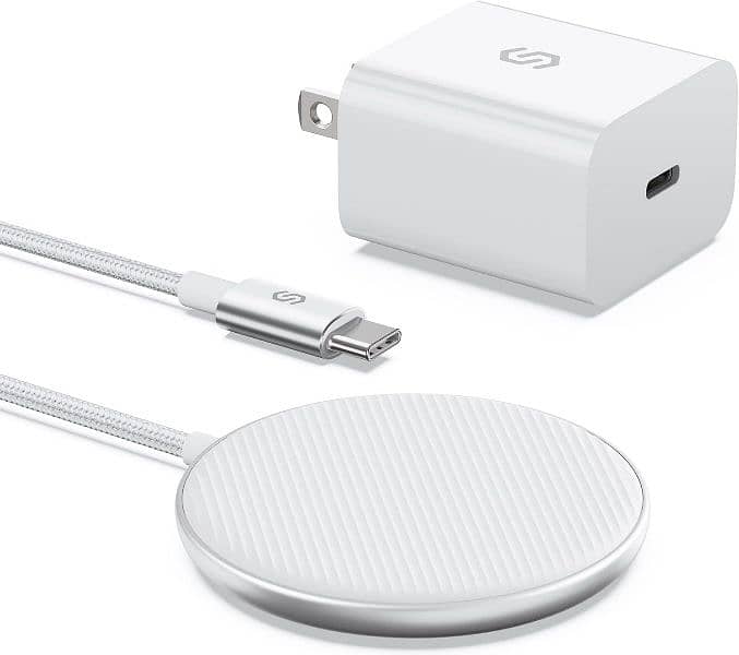 Syncwire Magnetic Wireless Charger with 20W USB-C Adapter 1