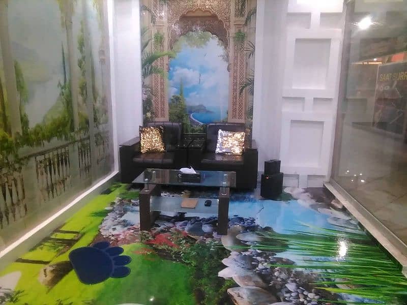 Curtains,Arabic majlis,LCD wall,tv unit,wallpaper,acrylic sheet,wall 16