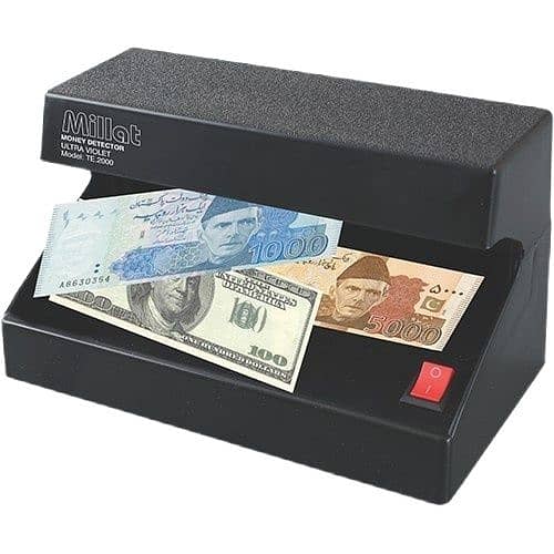 Millat UV Note Checker, Money Detector, Currency_checker Machine, 1