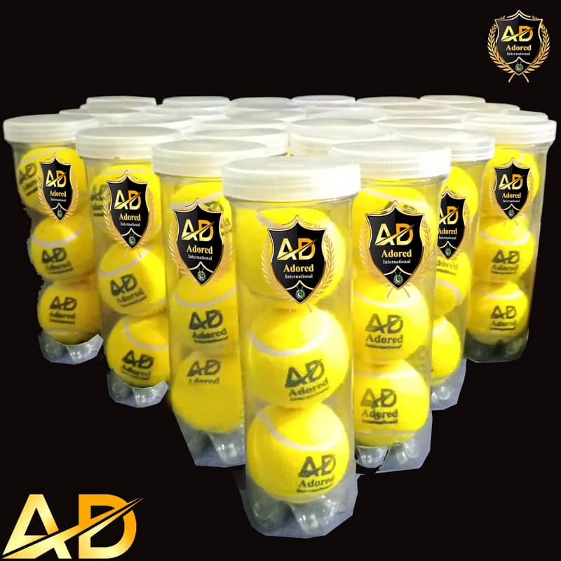 24Pcs Tennis Balls Sports Outdoor Training Play Fun Cricket Beach Dog 1