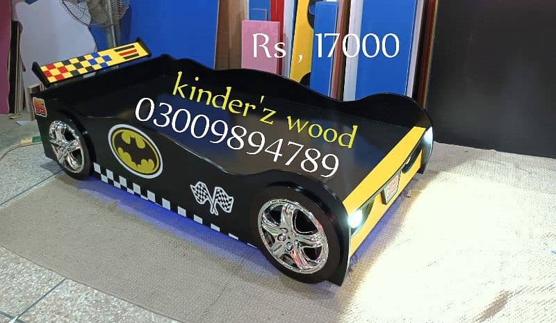 car beds with lights,available for kids, factory price 2