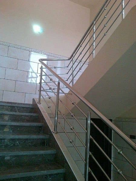 Stairs Stainless Steel Realing Best Quality Work 6