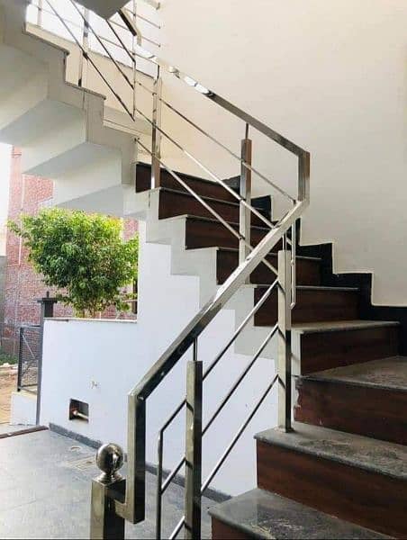 Stairs Stainless Steel Realing Best Quality Work 8