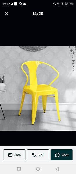 Bulk Stock's Avail Out Door Cafe Fast Food Chair 10