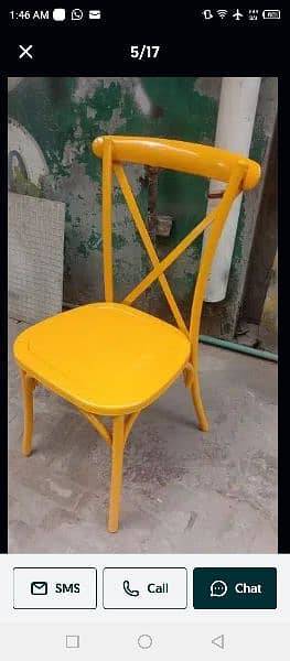 Bulk Stock's Avail Out Door Cafe Fast Food Chair 14