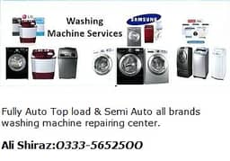 Fully automatic washing machine spare parts & expert Tachnician avail