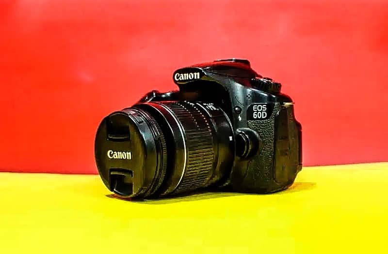 Canon 60d with lense 1