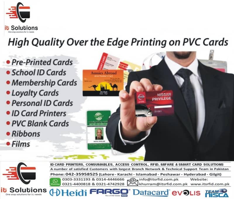 Students Plain PVC Cards, RFID CADS MIFARE 1K 0