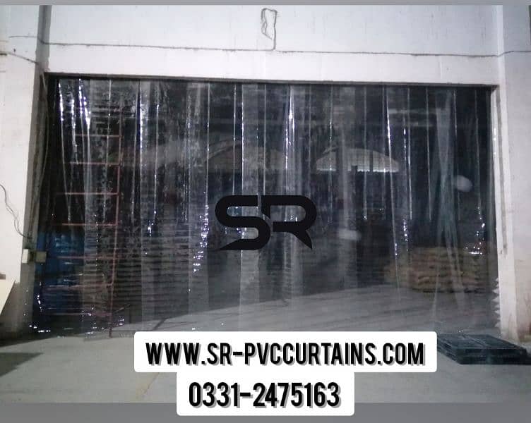 PVC CURTAIN STRIP PLASTIC SHEETS FOR A. C COOLING 4