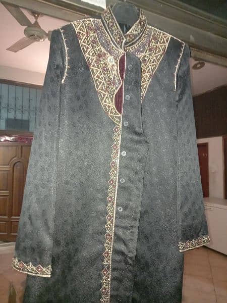 Sherwani Black colour 2