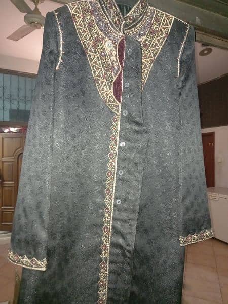 Sherwani Black colour 3