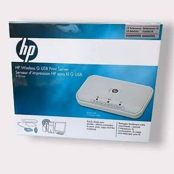 Hp 2101nw Wireless G Print Server 0