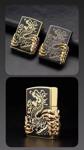 Dragon lighter double flame 4