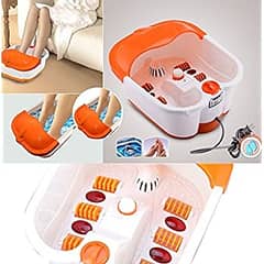 New) Electric Magnetic Therapy Foot-Bath Massager with Heat 0