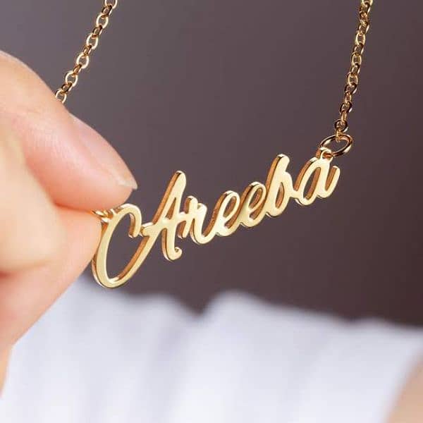 Customized Name Necklace Locket Any Personal Custom Name Gift Items 3