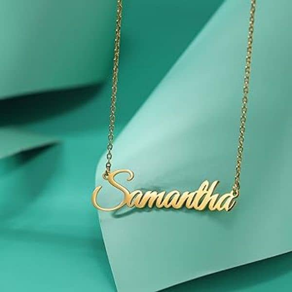 Customized Name Necklace Locket Any Personal Custom Name Gift Items 7