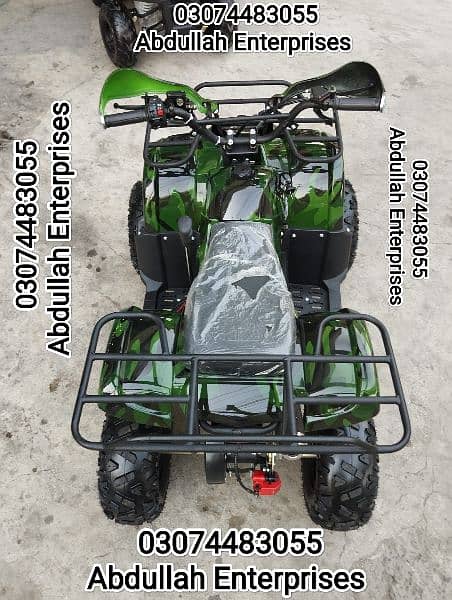 125 cc reverse gear ATV quad bike for sale delivery all Pak 5