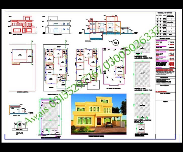 Architect in Islamabad Structure CAD interior 3D animation Land Survey 2