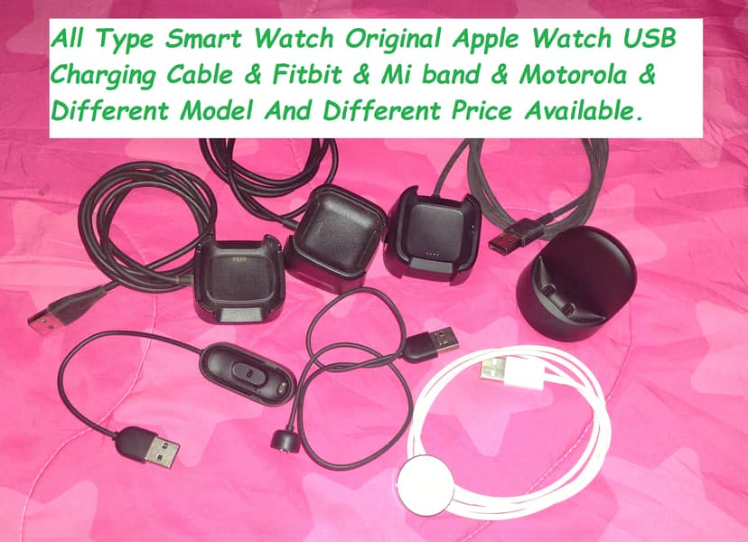 original apple watch fitbit mi motorola charging cable available 5