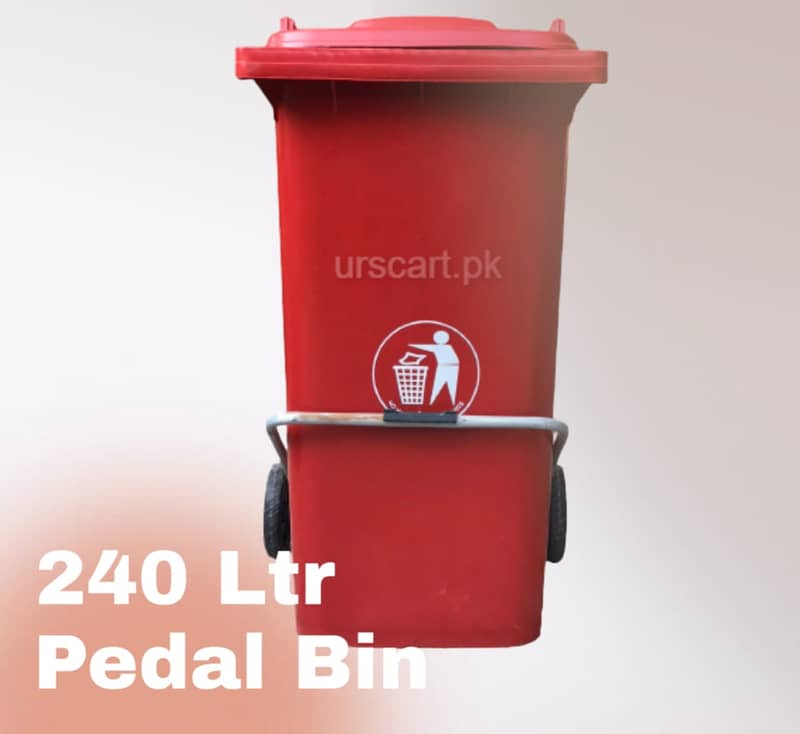 240 liter’s dustbin with Center pedal / Garbage Bin /Trashcan/Trashbin 17