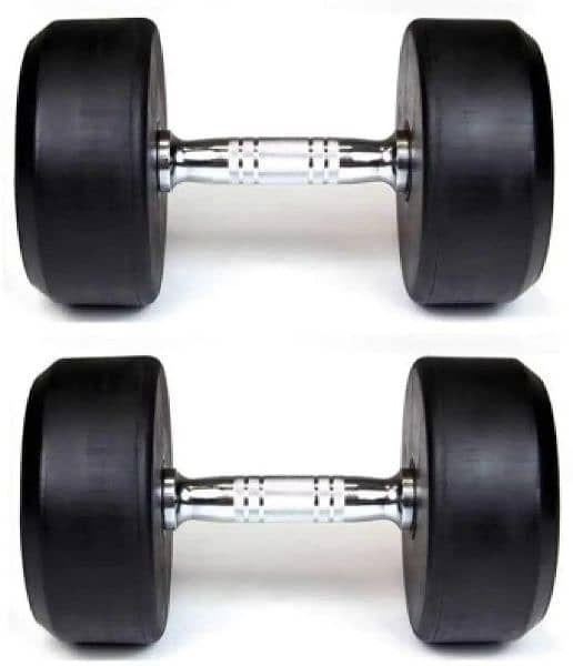 rubber coated dumbbell only whole sell order 2 to 10 kg available 6