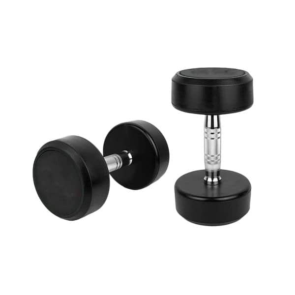 rubber coated dumbbell only whole sell order 2 to 10 kg available 8