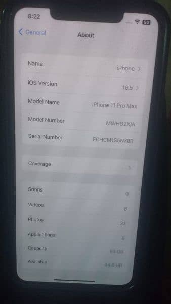 i Phone 11 Pro Max Non PTA 5