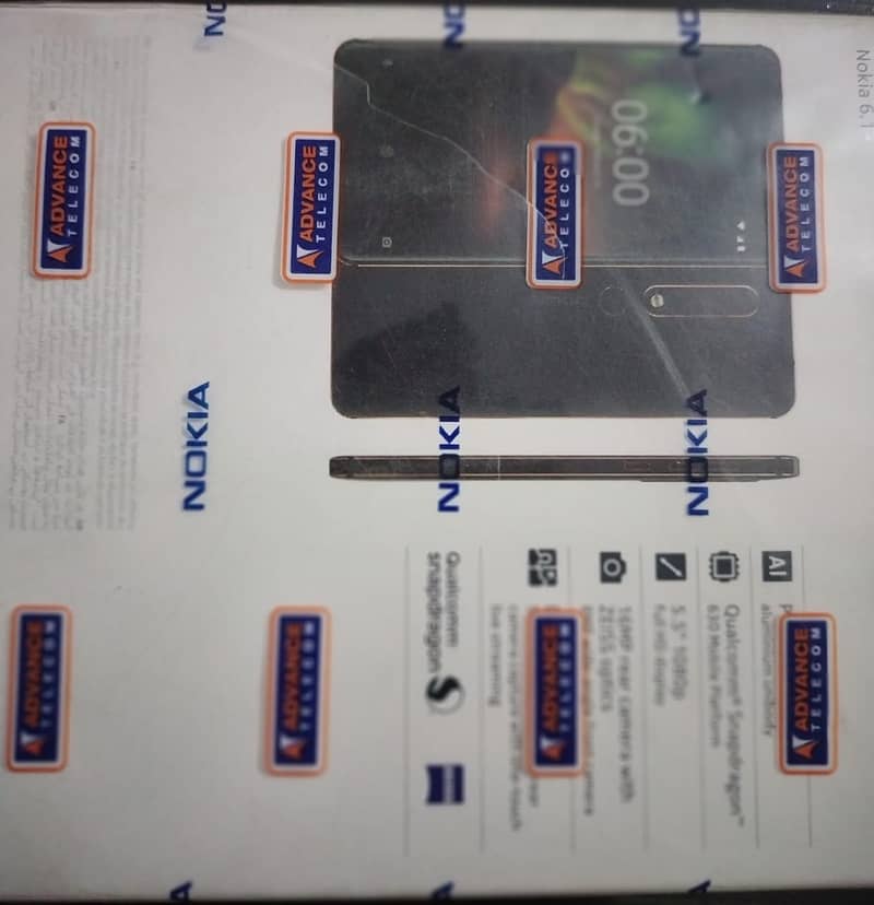 Nokia 6.1 plus 3/32 PTA approved Android 10 updated 3