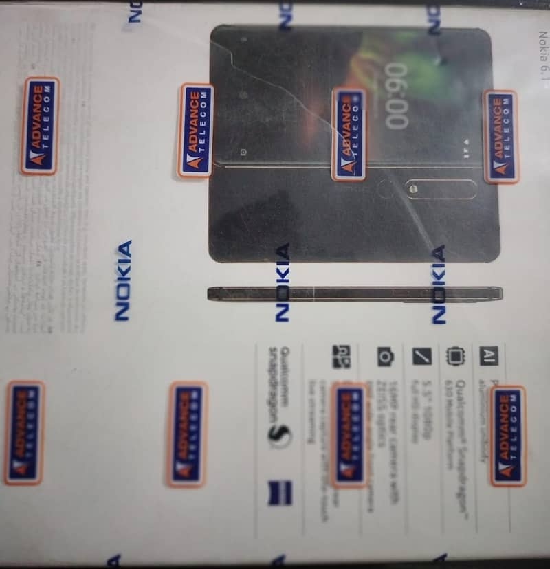 Nokia 6.1 plus 3/32 PTA approved Android 10 updated 7