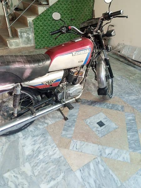 Kawasaki Gto 125 in mint condition Lahore no-03315723357 1