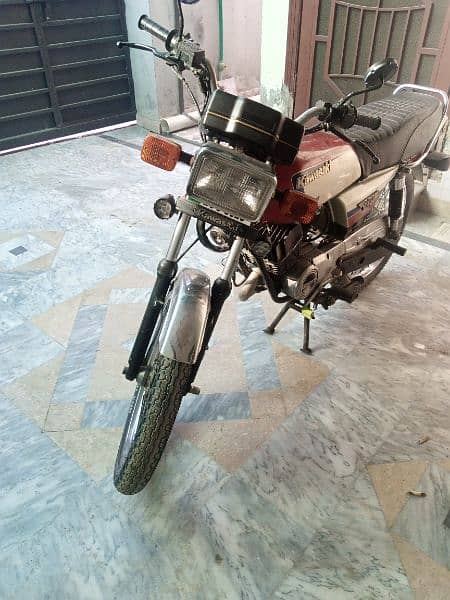 Kawasaki Gto 125 in mint condition Lahore no-03315723357 5