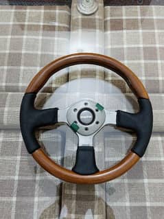 Universal Momo Wooden Sports Cleanest Interior Steering Wheel Forsale