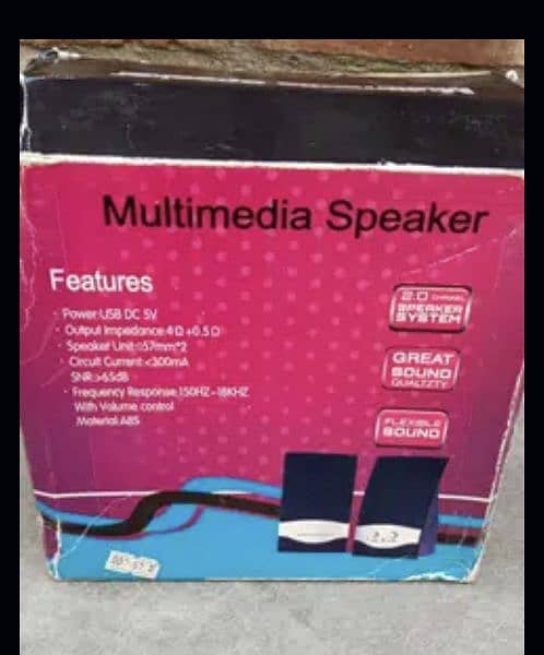 speaker in new condition for computer never used 1