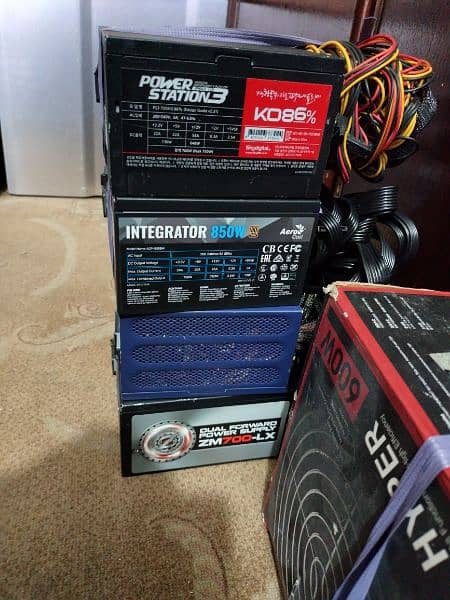 Power Supply 400w 500w 600w 700w 850w 1050w Corsair Cooler Master 1