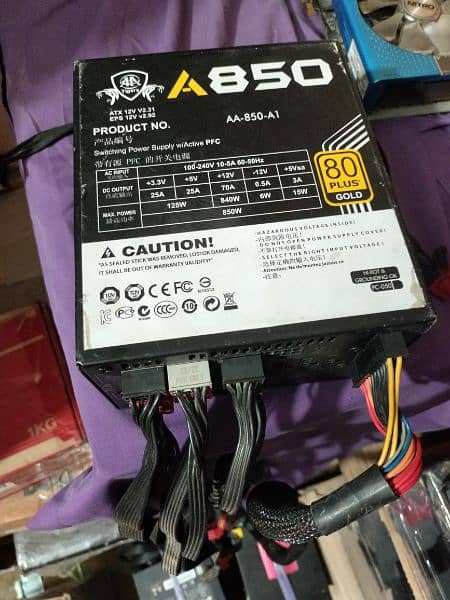 Power Supply 400w 500w 600w 700w 850w 1050w Corsair Cooler Master 4