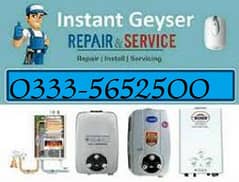 Electric & gas instant geyser repair home service 0