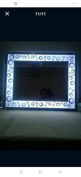 LED MIRROR | bathroom vanity and salon mirrors | touch sensor light- 6