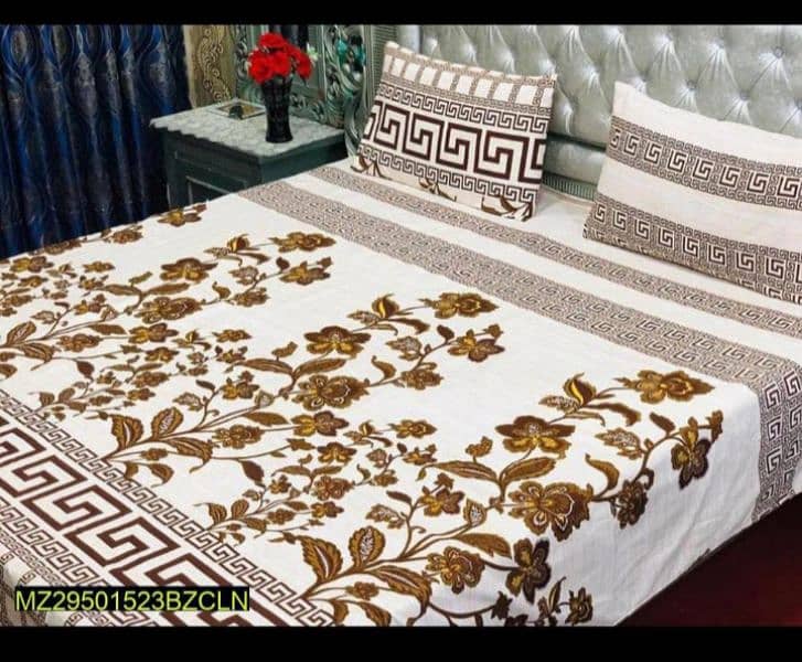 Beautiful  Bedsheets, King size  ( Free home delivery ) 10