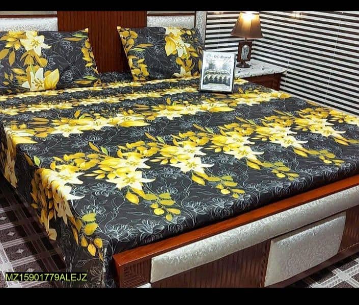 Beautiful  Bedsheets, King size  ( Free home delivery ) 12