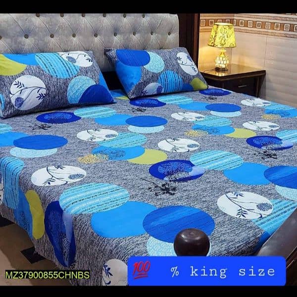 Beautiful  Bedsheets, King size  ( Free home delivery ) 18