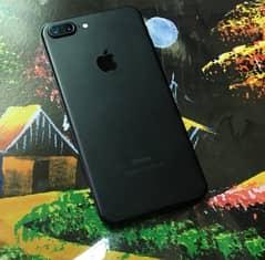 Iphone 7 plus Matte black 128 gb pta Approved