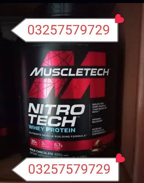 nitro tech whey protine 0