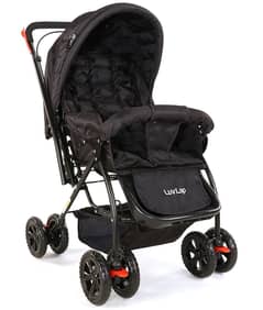 Imported 8 Big Tires Alloy Foldable Baby Stroller Pram For Newborn