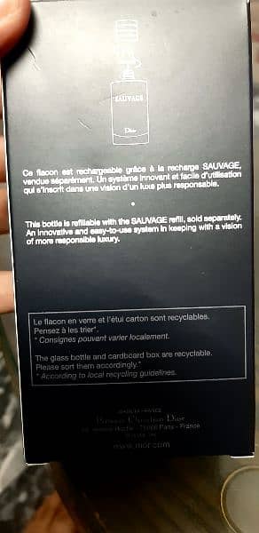 Sauvage Dior Original Perfume 100ML 4