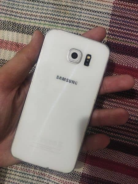Samsung s6 white colour 9 by 10 condition 5
