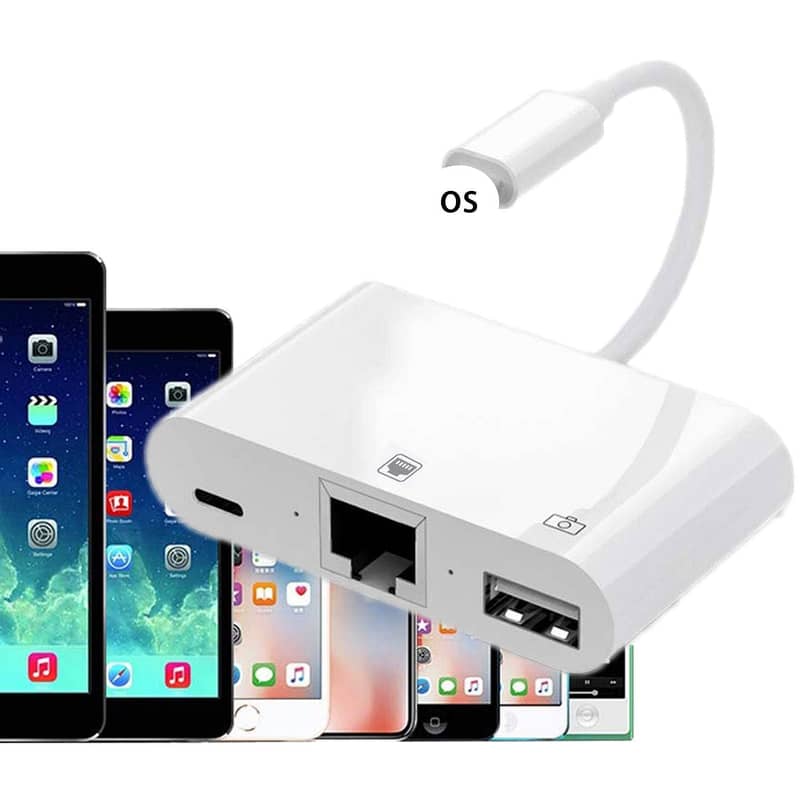 Lightning iPhone iPad To HDMI Cable iPhone iPad card reader Adapter 1