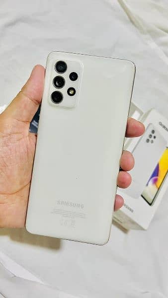 Samsung A72 8gb, 128gb White ful box 0