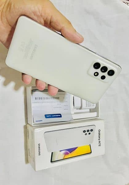 Samsung A72 8gb, 128gb White ful box 9