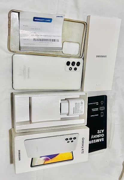 Samsung A72 8gb, 128gb White ful box 10